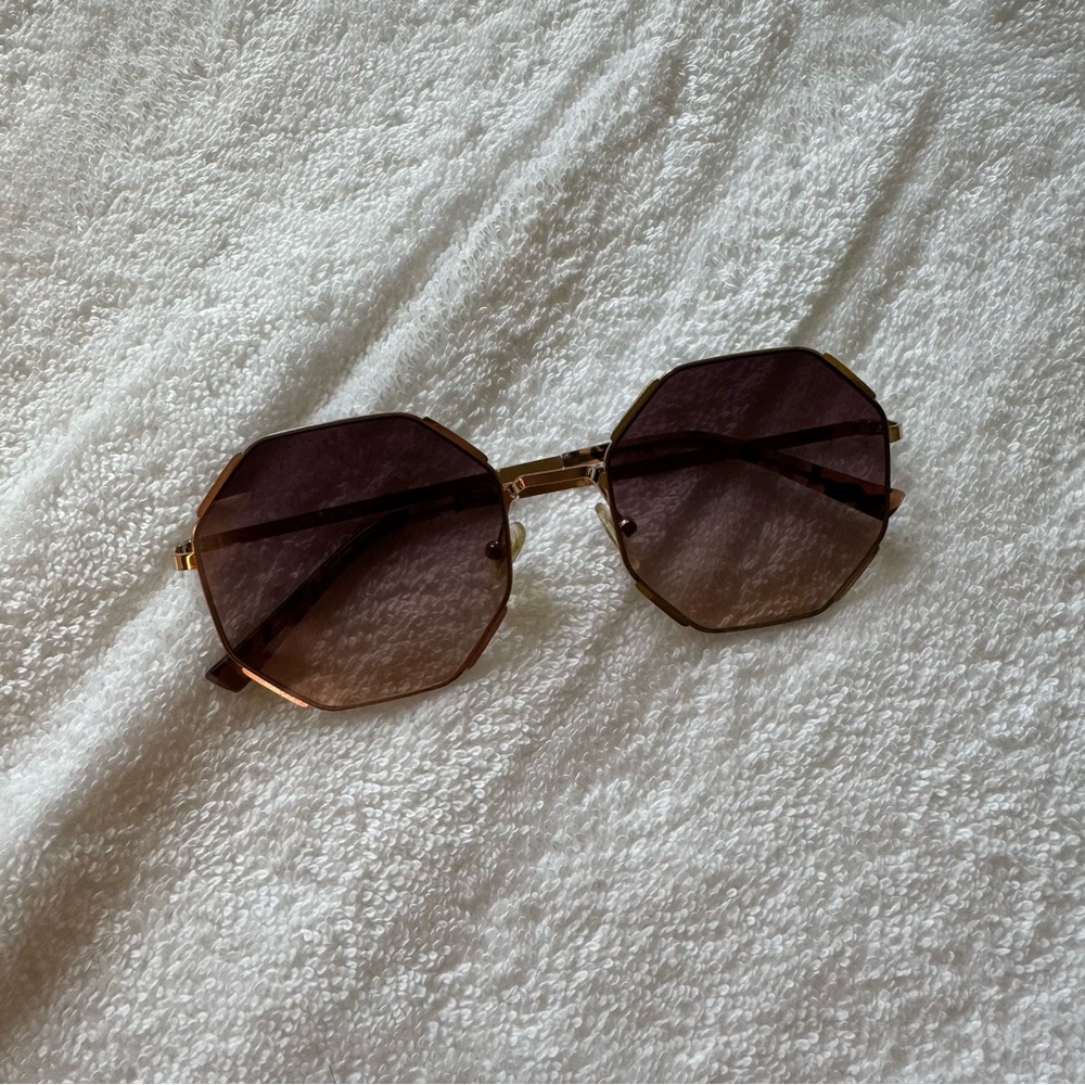 SOJOS Octagon Frame Sunglasses
